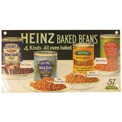 Heinz Baked Beans Paper Sign