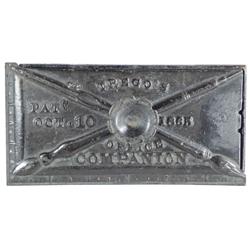Cast iron ink blotter