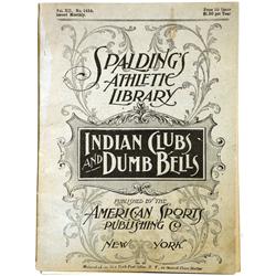 1901 Spalding's Athletic Library Catalog