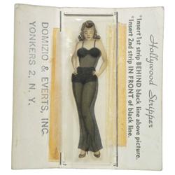1949 Calendar, entitled "The Hollywood Stripper"