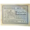 Image 1 : Bernstein Mfg. Co. Metallic Bedsteads Catalog