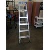 Image 1 : LITE 6 FOOT ALUMINUM A FRAME LADDER