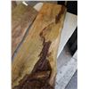 Image 8 : 2 MAPLE ROUGH SAWN LIVE EDGE SLABS - 57 AND 61 INCHES LONG