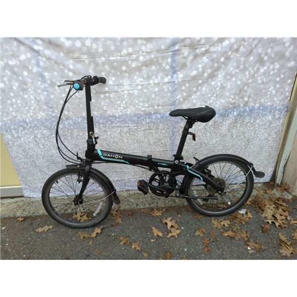 BLACK DAHON FOLDING BIKE