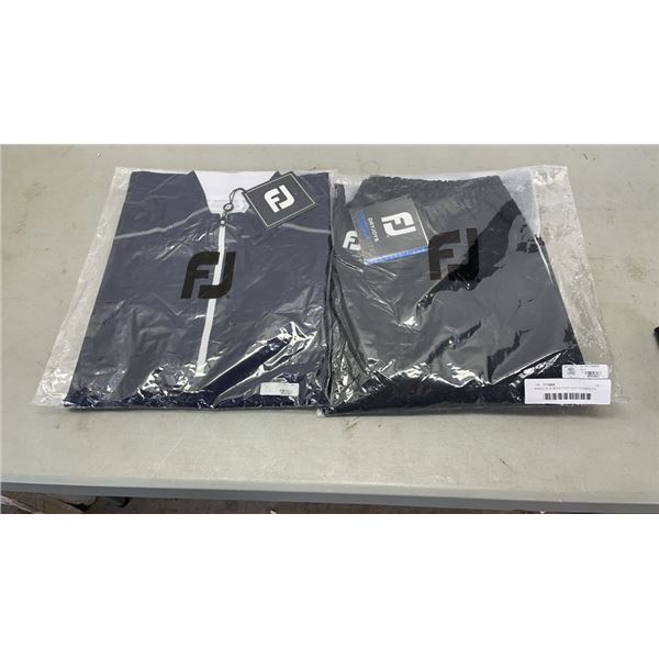 BRAND NEW MENS FOOTJOY HYDROLITE RAIN PANTS RETAIL $130  AND SPORT WIND SHIRT RETAIL $130 - SIZE LAR