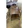 Image 3 : VINTAGE 2 TIER ROLLING CART