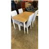 Image 1 : DINING TABLE WITH 4 CHAIRS