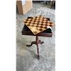Image 1 : BOMBAY CO PARLOUR TABLE CHESS AND CHECKER SET