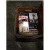 Image 2 : 2 BOXES OF DVDS, CDS, MOVIES