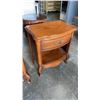 Image 2 : PAIR OF 1 DRAWER FRENCH PROVINCIAL NIGHTSTANDS