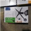 Image 2 : AS NEW INSIGNIA 13"-32" FULL MOTION AND 33"-46" FIXED TV WALL MOUNTS - RETAIL $129