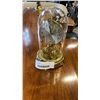 Image 1 : SOLAR MECHANICAL GLASS DOME CLOCK