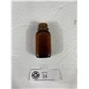 Image 2 : Lot of Vintage Brown Glass Medicine Bottles