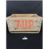 Image 1 : Vintage 7 Up Bottle Crate