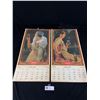 Image 1 : 1924 /1925 reproduced Coca Cola Calendars