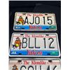 Image 2 : Lot of 3 Vintage Yukon License Plates plus Ford Plate