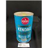 Image 1 : Vintage Kendall Motor Oil 1QT Tin, Full