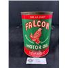 Image 1 : Vintage Falcon 1 QT Motor Oil Tin, Empty