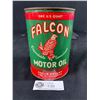 Image 2 : Vintage Falcon 1 QT Motor Oil Tin, Empty