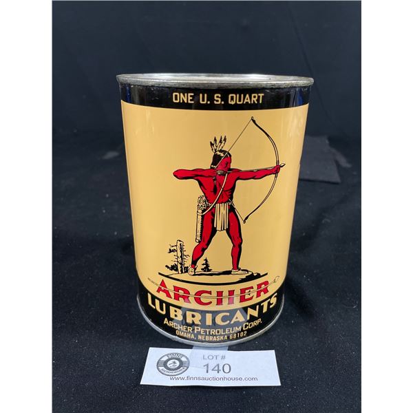 Full 8OZ Vintage Archer Rustop Tin