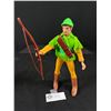 Image 1 : Vintage Robin Hood Action Figure w/Accessories