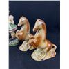 Image 3 : Pair of 1950's Swiss Boy & Girl Figurines and Pair of Ceramic/Porcelain Horses, dated 1958