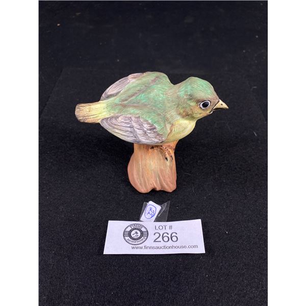 Crown Staffordshire Greenfinch Figurine, Great Condition