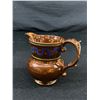 Image 3 : Victorian 1870's-80's Copper Lustre Jug