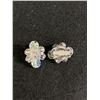 Image 3 : Signed Sherman Crystal Earrings