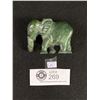 Image 1 : Interesting Carved Jade/Stone Elephant
