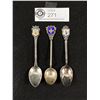 Image 1 : 3 Sterling Silver Spoons