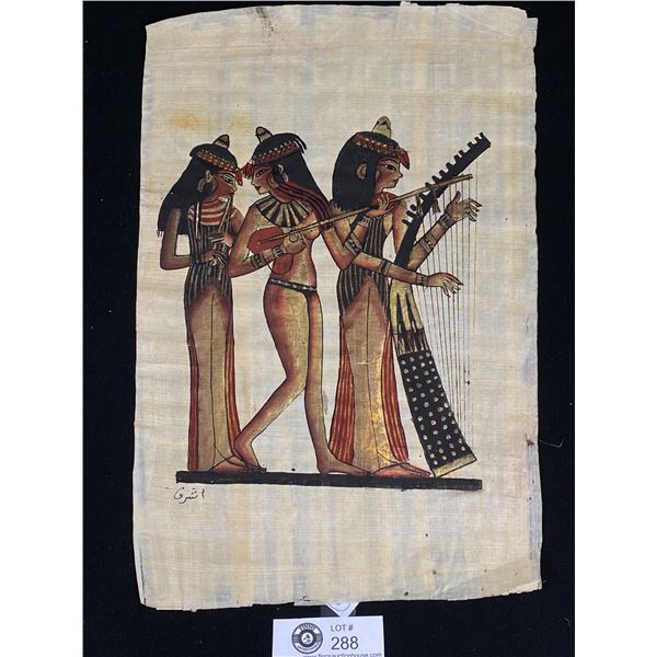 Original Egyptian Papyrus Painting