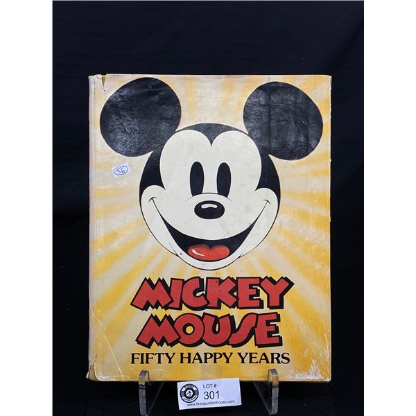 1973 50th Anniversay Mickey Mouse Book