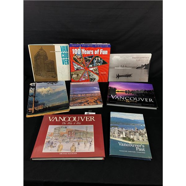 Nice Lot of Vancouver and BC Hardcover Coffee Table Books