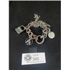 Image 1 : Ornate Silver Plated Copper Almani Exchange Charm Bracelet