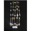 Image 1 : 15 Vintage Souviner Spoons