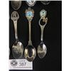 Image 3 : 15 Vintage Souviner Spoons