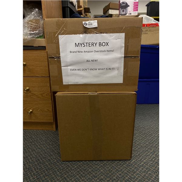 Lot of 2 Amazon Mystery Boxes! Overstock Items, Not Returns!