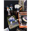 Image 2 : Collectible Sports Tray Lot, Vancouver Canucks, Baseball, Bobble Heads etc