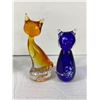 Image 3 : Nice Glass Décor Lot of Cats and Swan