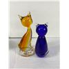 Image 4 : Nice Glass Décor Lot of Cats and Swan