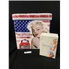 Image 1 : Very Nice 15 x 15 x 15 Foldable Marilyn Monroe Storage Box and DVDs