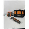 Image 3 : Duwalt Cordless Drill w/ Charger and Rigid Job Max w/ Charger in Case