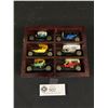 Image 3 : Lot of 6 Diecast Cars in Wooden Presentation Box