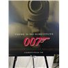 Image 2 : 26" x 40" 007 Movie Poster on Board, NO SHIPPING