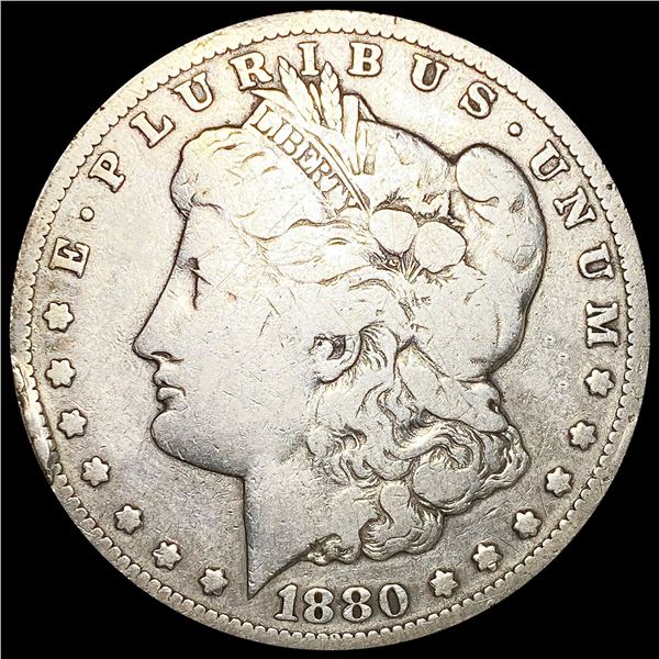 1880-CC Morgan Silver Dollar NICELY CIRCULATED