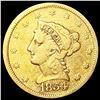 Image 1 : 1854 $2.50 Gold Quarter Eagle NICELY CIRCULATED