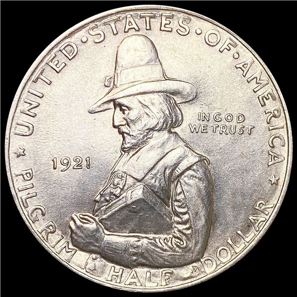 1921 Pilgrim Half Dollar UNCIRCULATED