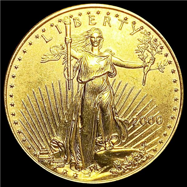 2000 $10 Gold Eagle SUPERB GEM BU