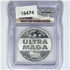 Image 2 : 2024 1oz Silver MAGA King Trump ICG BU DCAM